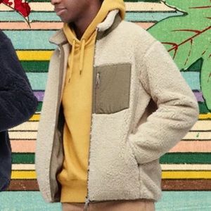 sherpa windproof fleece